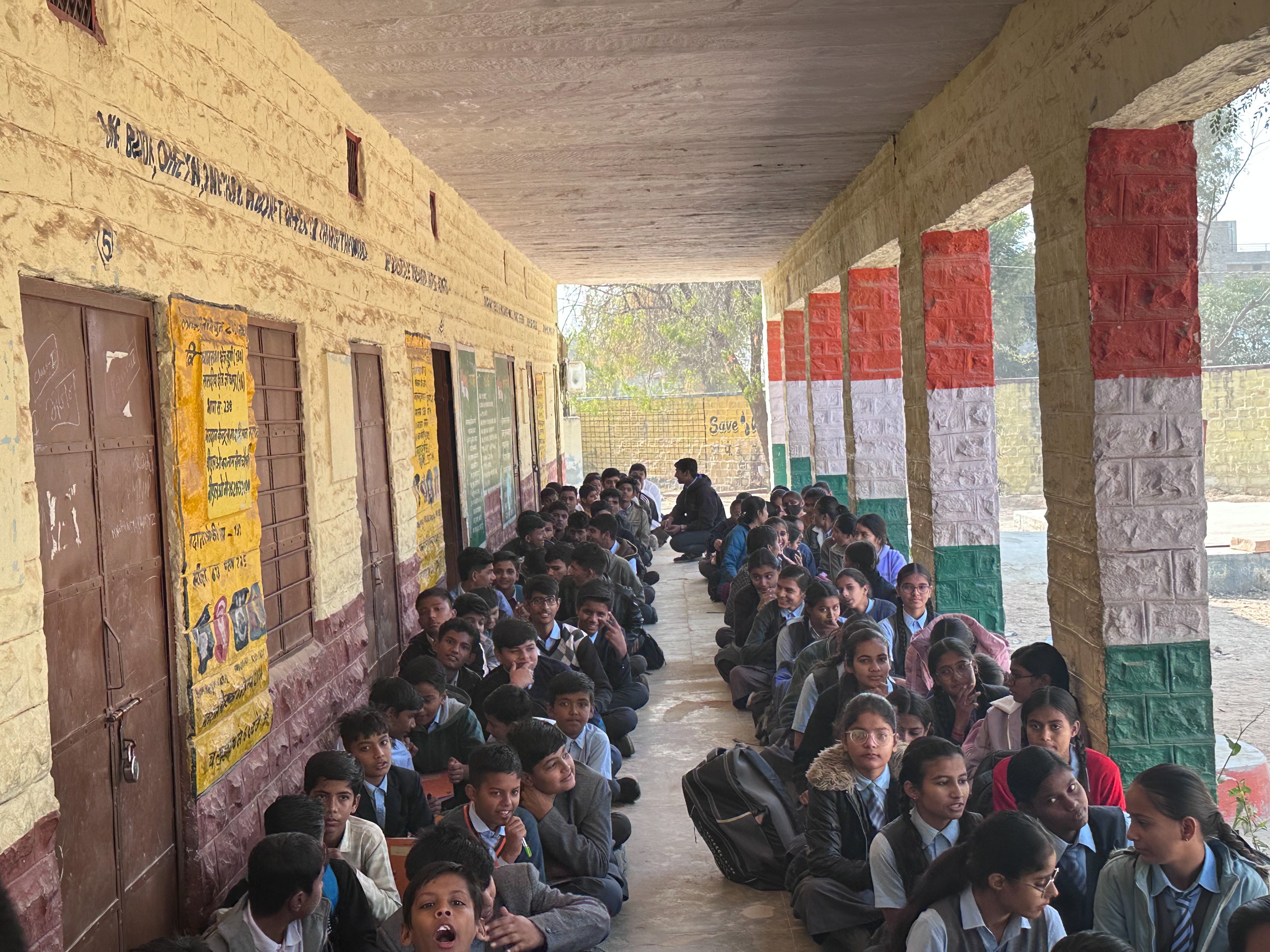 Students in classroom